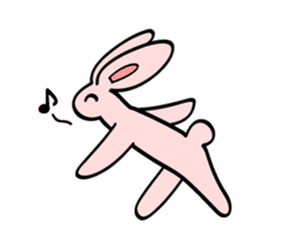 japanese kawaii rabbit sticker sticker #4714006