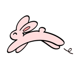 japanese kawaii rabbit sticker sticker #4714007