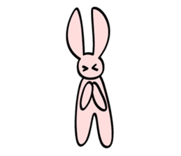 japanese kawaii rabbit sticker sticker #4714009