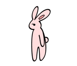 japanese kawaii rabbit sticker sticker #4714016