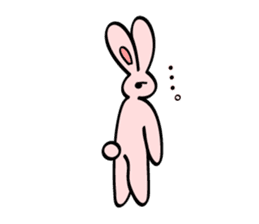 japanese kawaii rabbit sticker sticker #4714017