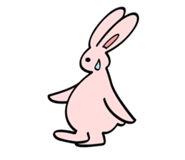 japanese kawaii rabbit sticker sticker #4714021