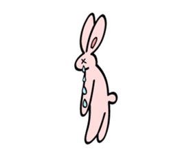japanese kawaii rabbit sticker sticker #4714023