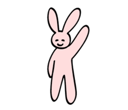 japanese kawaii rabbit sticker sticker #4714030