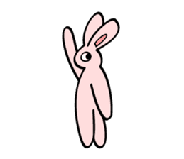 japanese kawaii rabbit sticker sticker #4714031