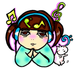 High School Girl Holulu and Her Friends sticker #4714449