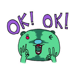 Kobarin Bear sticker #4714475