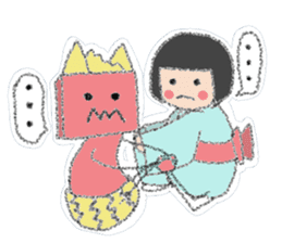 Iwate Yokai Stickers Vol2 sticker #4714659