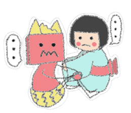 Iwate Yokai Stickers Vol2 sticker #4714659