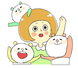 girl Sticker 1 sticker #4714954