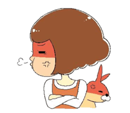 girl Sticker 1 sticker #4714960