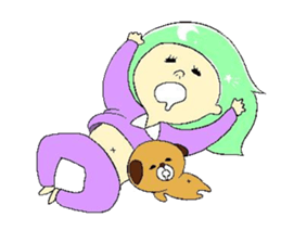 girl Sticker 1 sticker #4714961