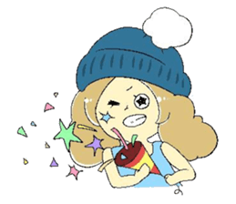 girl Sticker 1 sticker #4714964