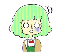 girl Sticker 1 sticker #4714968