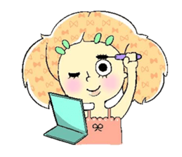 girl Sticker 1 sticker #4714972