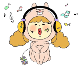 girl Sticker 1 sticker #4714986