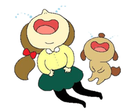 girl Sticker 1 sticker #4714988