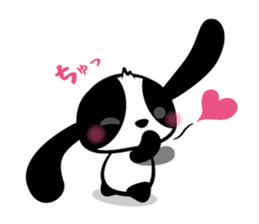 Panda Rabbit Sticker Cookie-chan 2 sticker #4715004
