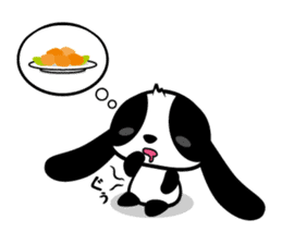 Panda Rabbit Sticker Cookie-chan 2 sticker #4715017