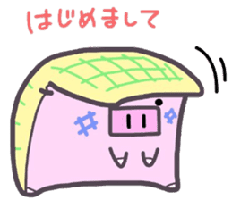 (B.B.B) as9 Zabuton is hard, too. sticker #4715080