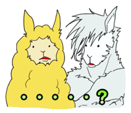Piruw&Alpaca Sticker sticker #4715245