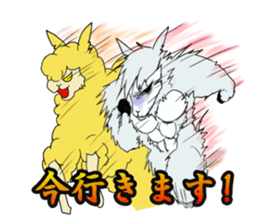 Piruw&Alpaca Sticker sticker #4715254