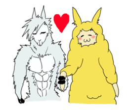 Piruw&Alpaca Sticker sticker #4715259