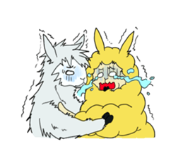 Piruw&Alpaca Sticker sticker #4715263