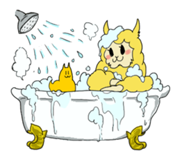 Piruw&Alpaca Sticker sticker #4715265