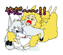 Piruw&Alpaca Sticker sticker #4715268