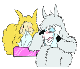 Piruw&Alpaca Sticker sticker #4715271