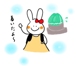 Mii of a rabbit sticker #4715298