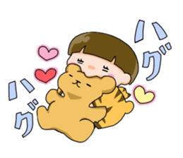 Along with HANA-chan sticker #4715456