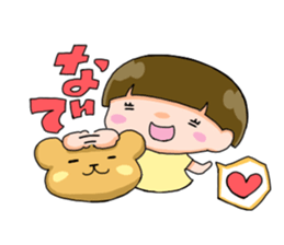 Along with HANA-chan sticker #4715462
