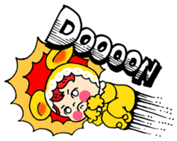 Woodland doll's sticker sticker #4715781