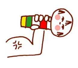 Japanese dolls KOKESHI! sticker #4716235