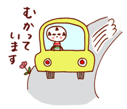 Japanese dolls KOKESHI! sticker #4716238