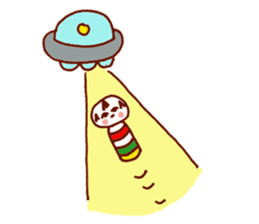 Japanese dolls KOKESHI! sticker #4716243