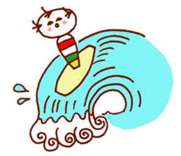 Japanese dolls  KOKESHI! sticker #4716246