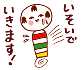 Japanese dolls KOKESHI! sticker #4716250