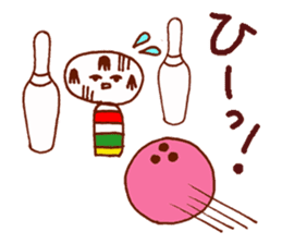 Japanese dolls KOKESHI! sticker #4716270