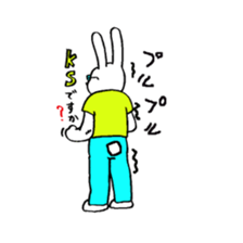 Genius rabbit enopi-&Mr.BigBamboo sticker #4716315