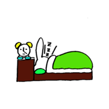 Genius rabbit enopi-&Mr.BigBamboo sticker #4716319