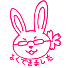 Genius rabbit enopi-&Mr.BigBamboo sticker #4716321