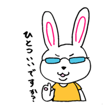 Genius rabbit enopi-&Mr.BigBamboo sticker #4716322