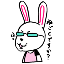 Genius rabbit enopi-&Mr.BigBamboo sticker #4716324