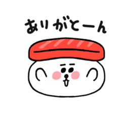 Such an adorable Sushi Seal! sticker #4716357