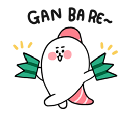Such an adorable Sushi Seal! sticker #4716359