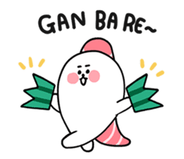 Such an adorable Sushi Seal! sticker #4716359