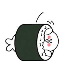 Such an adorable Sushi Seal! sticker #4716377